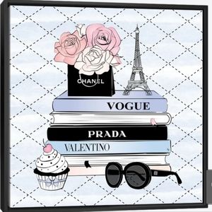 Prada 8 1/2"x11" Wall Art